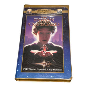 Vintage The Indian In The Cupboard VHS Clamshell Columbia TriStar Movie